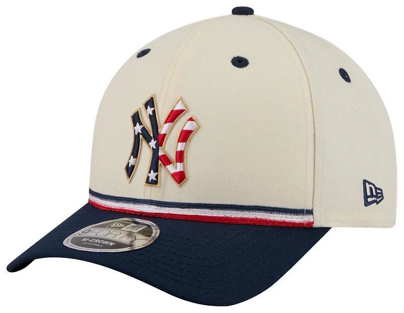 New Era Yankees MLB26 July 4 940MC Cap - Men's