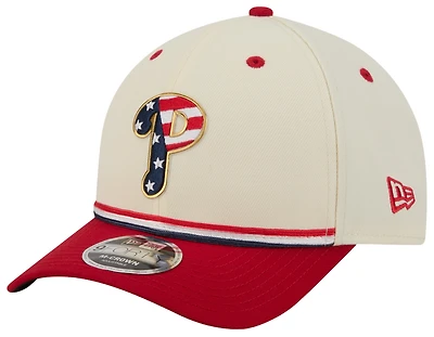 New Era Phillies MLB26 July 4 940MC Cap - Men's
