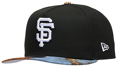 New Era Giants 950AF RealTree Blue Cap - Men's