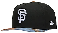New Era Giants 950AF RealTree Blue Cap - Men's