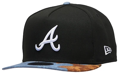New Era Braves 950AF RealTree Blue Cap - Men's