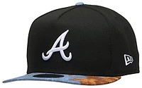 New Era Braves 950AF RealTree Blue Cap - Men's