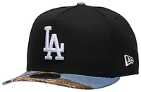 New Era Dodgers 950AF RealTree Blue Cap - Men's