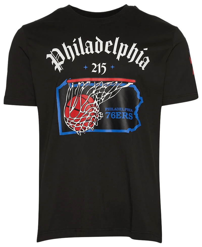 New Era 76ers Short Sleeve T-Shirt - Men's