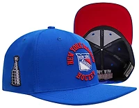 Pro Standard Rangers Hybrid Snapback Cap - Men's