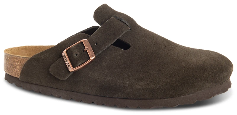 Birkenstock Boston Soft Footbed Suede Clogs - Women's