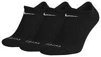Nike 3 Pack Dri-FIT Plus No Show Socks - Men's