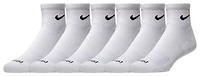 Nike 6 Pack Dri-FIT Plus Quarter Socks - Men's