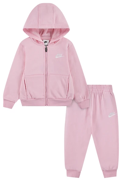 Nike NSW Club Fleece T-Shirt Set - Girls' Toddler