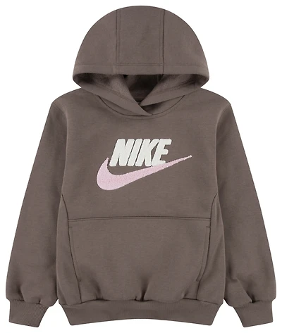 Nike Club Chenille Pullover Hoodie - Girls' Preschool