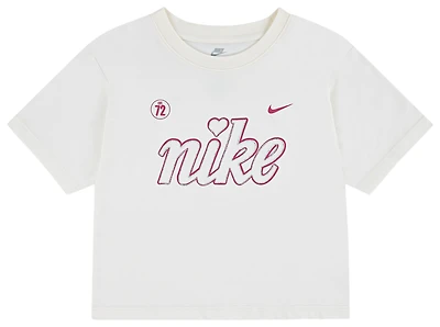 Nike Cozy Short Sleeve T-Shirt - Girls' Preschool