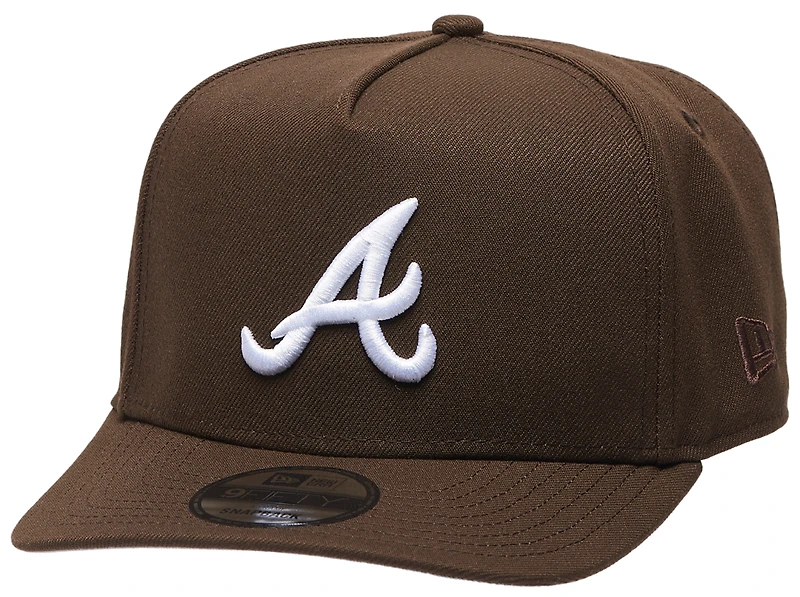 New Era Braves FS TF Curved 9FIFTY A-Frame Cap - Men's