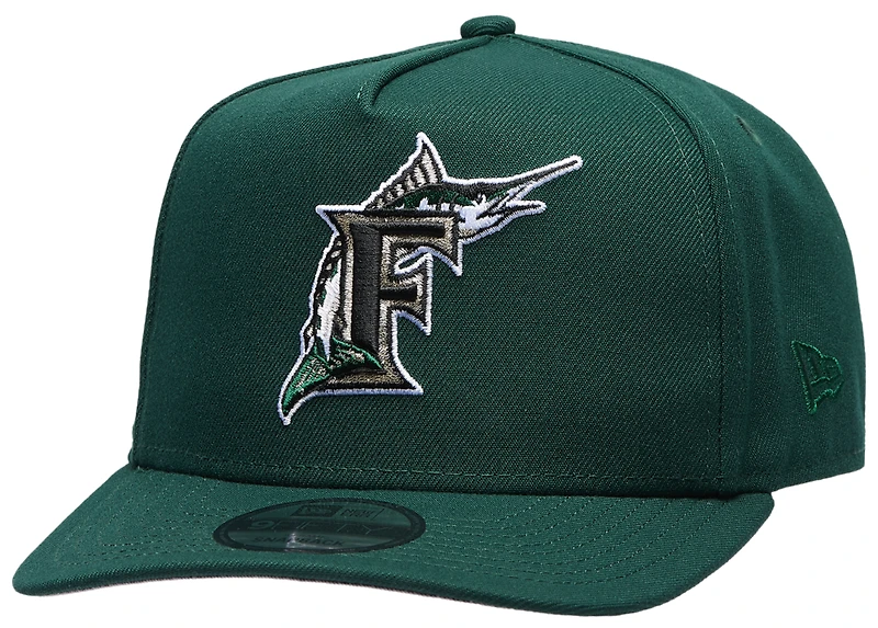 New Era Marlins 950AF ING Curve Cap - Men's