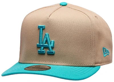 New Era Dodgers 9FIFTY A-Frame Curve 24 World Series Cap - Men's