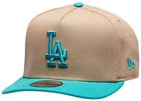 New Era Dodgers 9FIFTY A-Frame Curve 24 World Series Cap - Men's