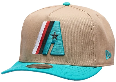 New Era Astros 9FIFTY A-Frame Curve Cap - Men's