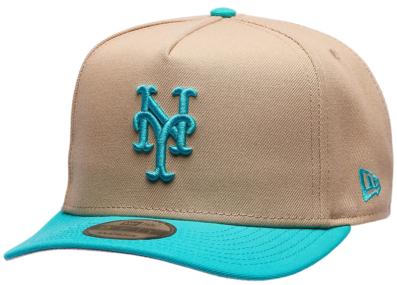 New Era Mets 9FIFTY A-Frame Curve 40th Cap - Men's
