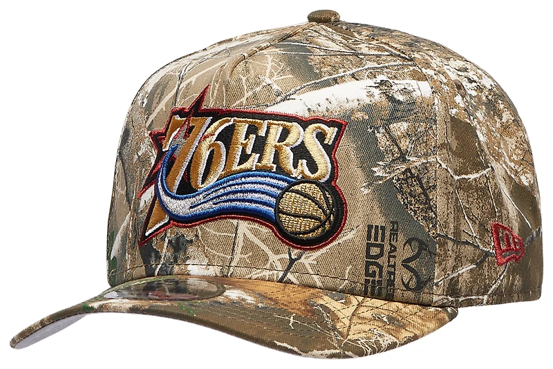 New Era 76ers 9FIFTY A Frame Curve 02 RTE - Men's