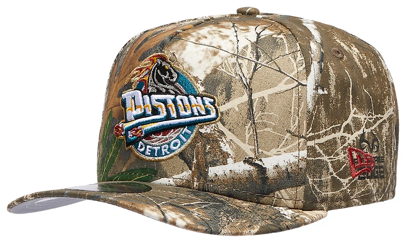 New Era Pistons 9FIFTY A Frame Curve 04 Finals - Men's
