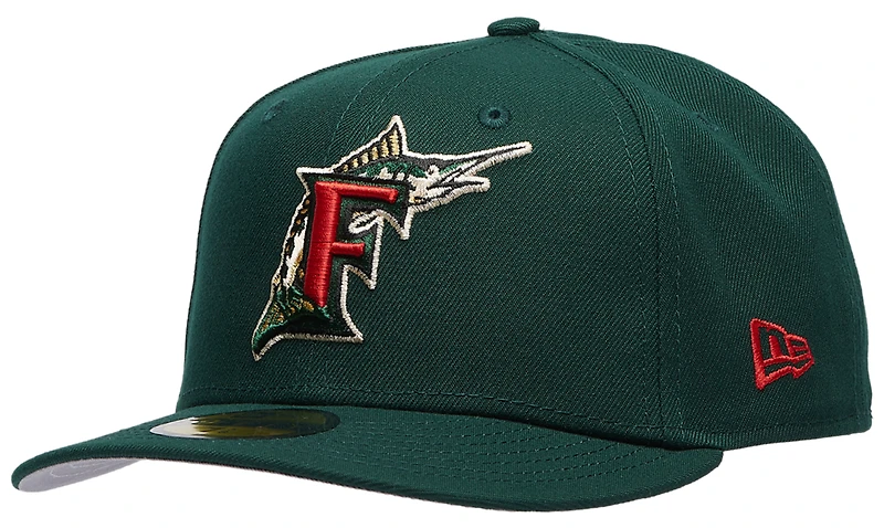 New Era Marlins 5950PC 03 World Series Champ Cap - Men's