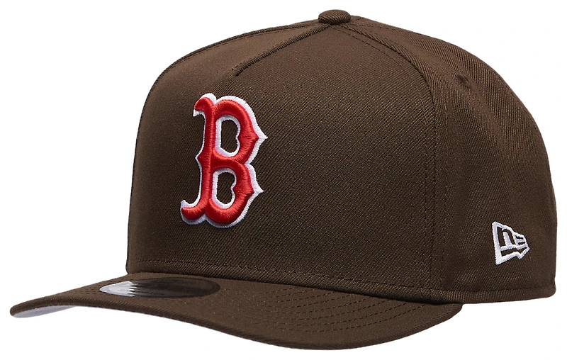 New Era Red Sox 9FIFTY A-Frame Curve 13 WS Cap - Men's