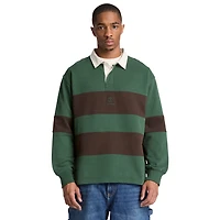 Timberland Long Sleeve Rugby Polo Sweatshirt  - Men's