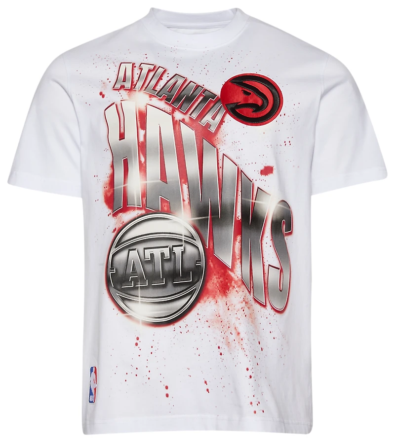 Pro Standard Hawks Red Chrome FC Short Sleeve Flex T-Shirt - Men's