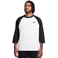 Nike Club 3/4 Raglan Top  - Men's