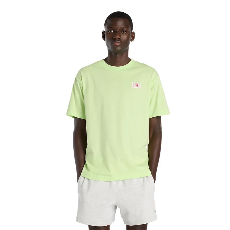 New Balance T-shirt tissé avec étiquette - Pour hommes