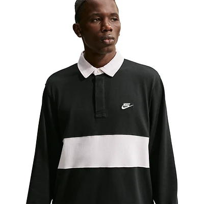 Nike Club Long Sleeve Rugby Top - Men's