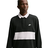 Nike Club Long Sleeve Rugby Top  - Men's