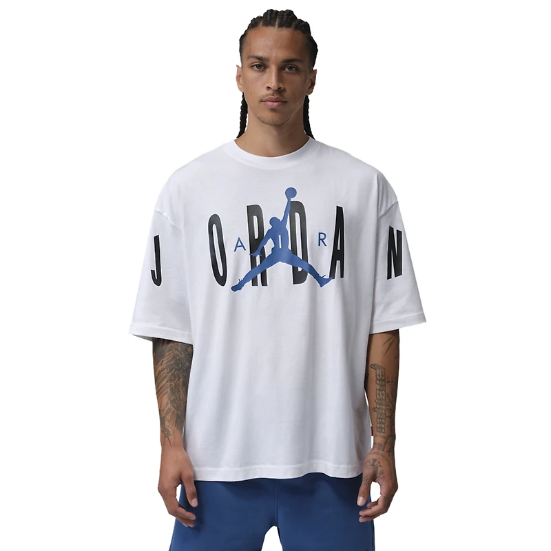 Jordan T-shirt extensible coupe ample à manches courtes et col rond - Pour hommes