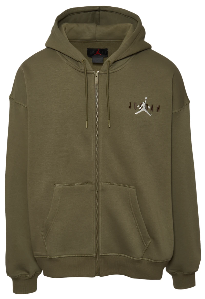 Jordan Brooklyn Oversize Stretch Full-Zip Hoodie - Men's