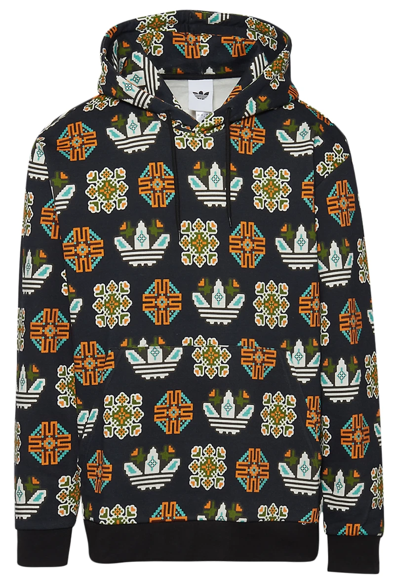 adidas Chandail à capuchon ample imprimé intégral Originals Tile - Pour hommes