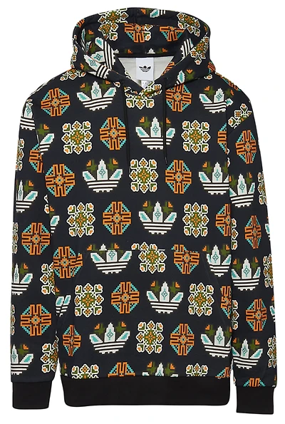 adidas Chandail à capuchon ample imprimé intégral Originals Tile - Pour hommes