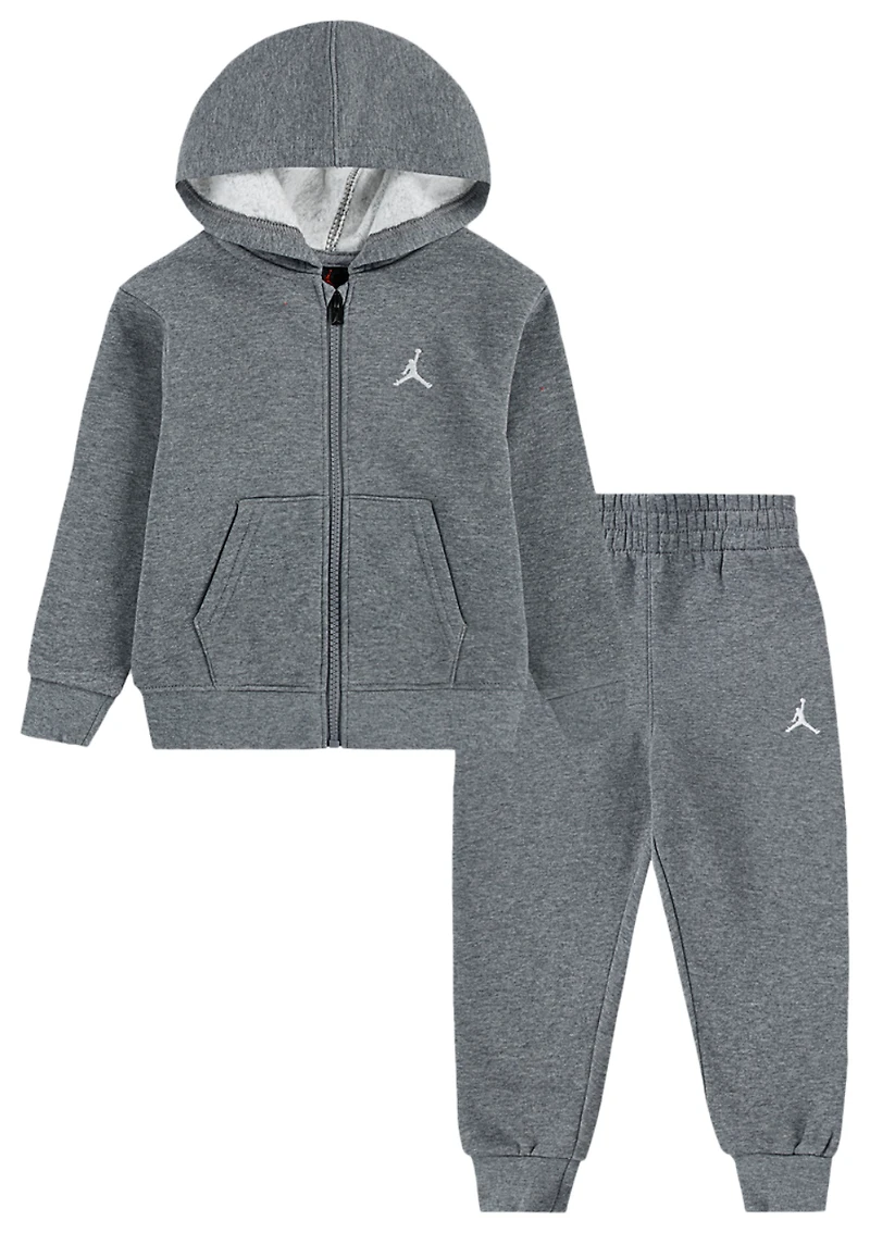 Jordan Brooklyn Fleece Full-Zip Set - Girls' Toddler