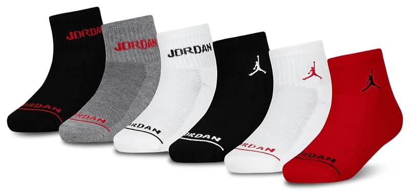Jordan Legend Ankle 6-Pack Socks - Boys' Grade School