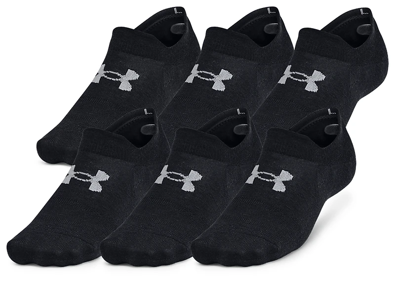 Under Armour Essential 6 Pack Ultra Low Socks - Men's