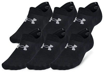 Under Armour Essential 6 Pack Ultra Low Socks - Men's