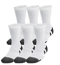 Under Armour Perf Tech 6 Pack Crew Socks - Men's