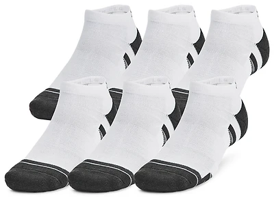 Under Armour Perf Tech 6 Pack Low Socks - Men's