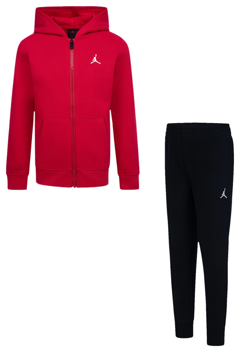 Jordan Brooklyn Fleece Full-Zip Hoodie Set - Boys' Preschool