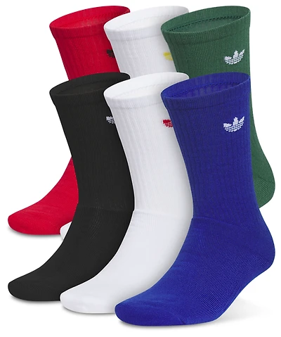 adidas Originals Trefoil 2.0 Crew Socks 6-Pack  - Men's