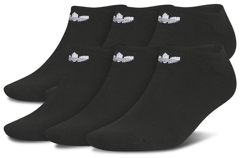 adidas Originals Trefoil No-Show Socks 6-Pack - Men's