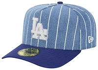 New Era Dodgers 59FIFTY Stripe Cap  - Men's
