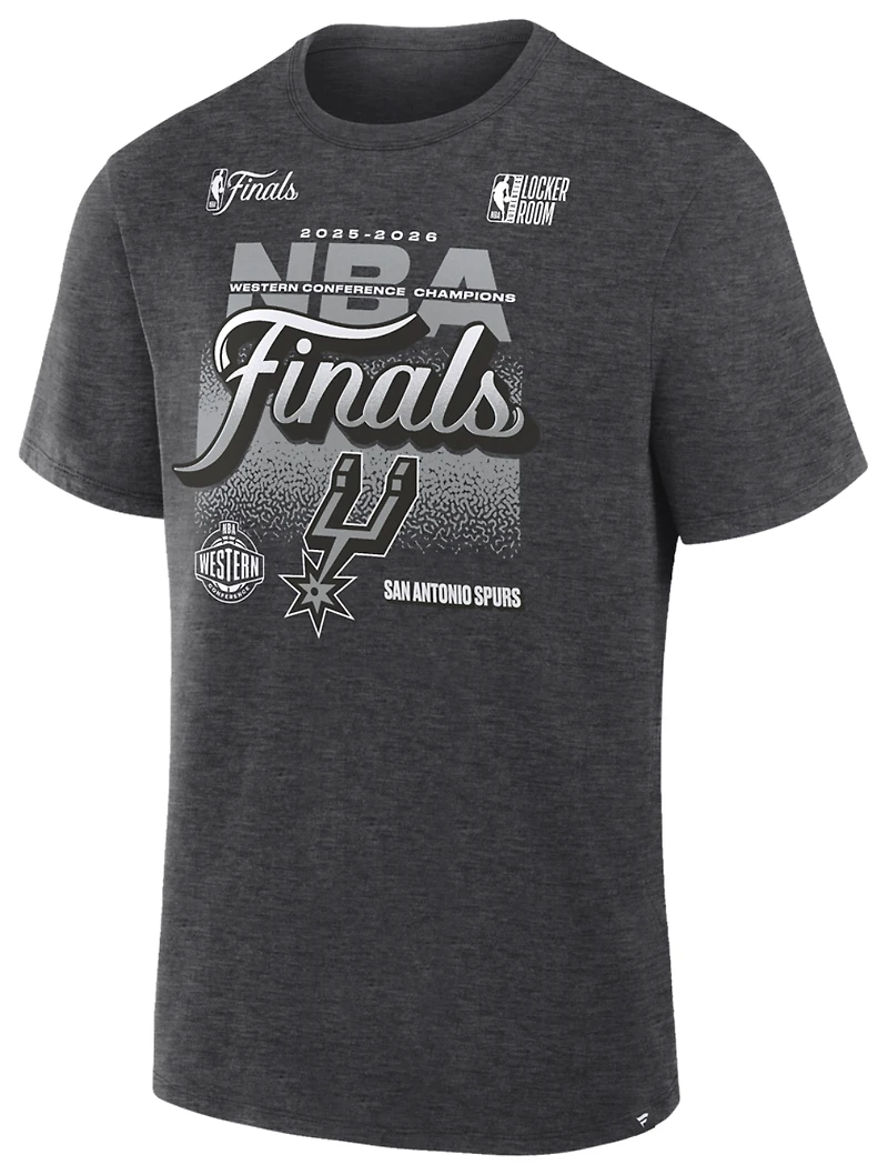 Fanatics Spurs Conference Champions Locker Room T-Shirt - Men's