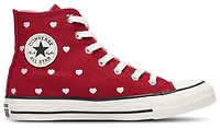 Converse Chuck Taylor All Star Hi Hearts - Girls' Grade School