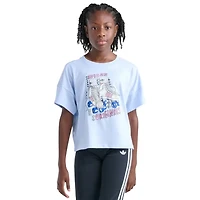 adidas Ruff Socks Skate T-Shirt - Girls' Grade School