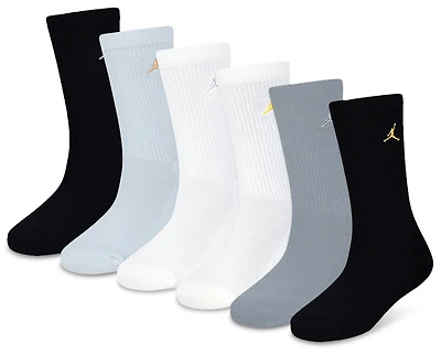 Jordan Legend Crew Socks 6-Pack - Boys' Grade School