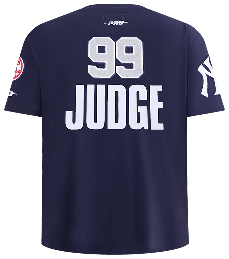 Pro Standard Yankees Aaron Judge 99 Classic N&N T-Shirt - Boys' Grade School